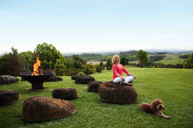 Olivia Newton John at Gaia Retreat