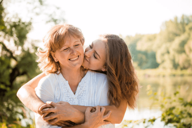 Mother and daughter