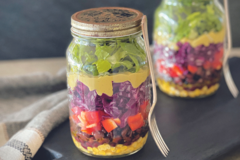 Mexican Salad Jar